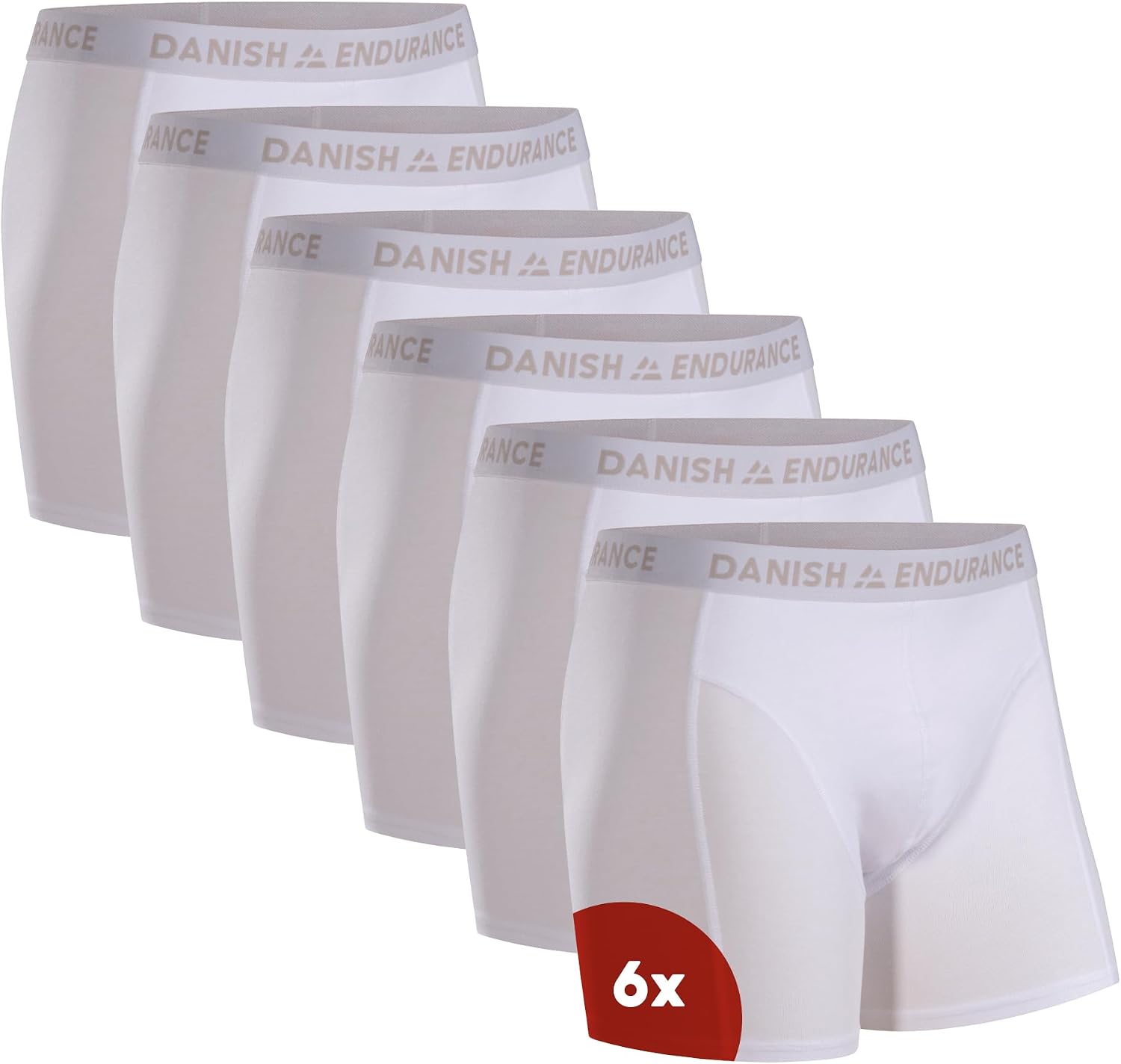 Thumbnail 4 de DANISH ENDURANCE Boxer uomo cotone elasticizzato 6 paia 🩲