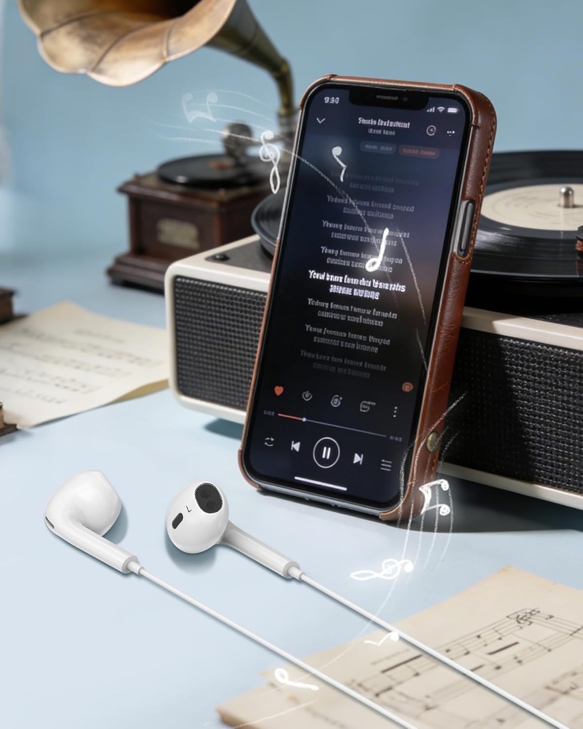 Thumbnail 6 de Kabelkopfhörer mit Mikrofon für iPhone – MFi-zertifiziert, kompatibel mit iPhone 14 bis 7