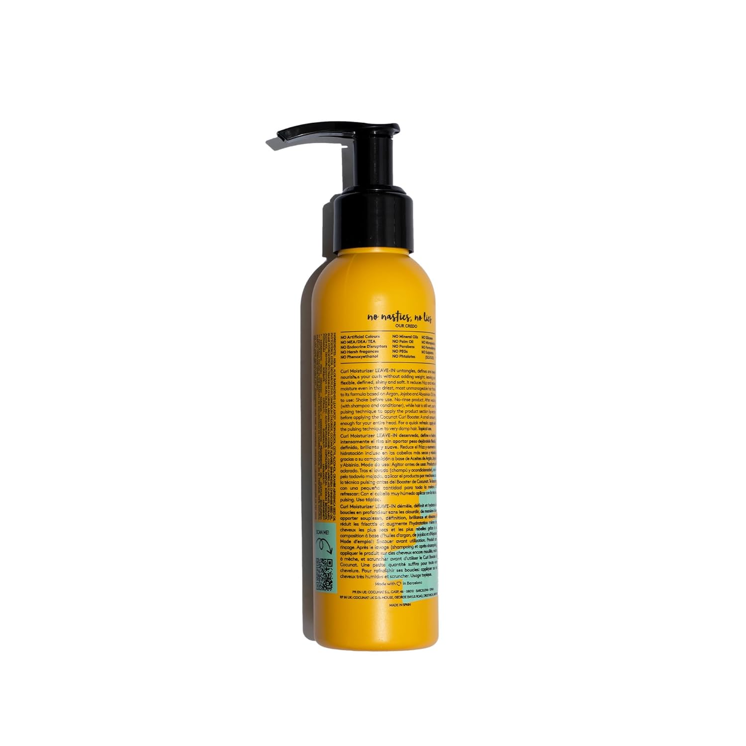 Detalle de COCUNAT Curl Moisturizer Leave-in – 2er-Pack, Feuchtigkeit & Definition für flexible Locken (je 150 ml)