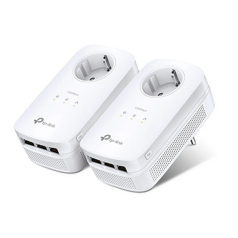 Detalle de TP-Link PA8030PKIT Powerline AV1300 con 3 puertos Gigabit Ethernet