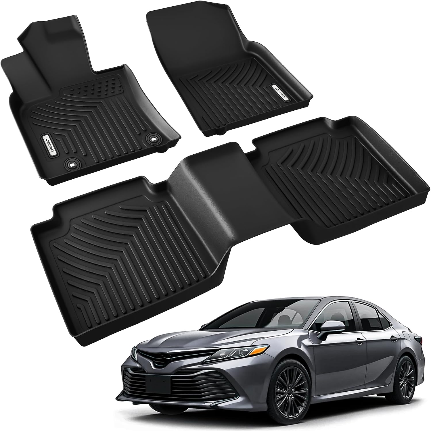 Detalle de OEDRO Toyota Camry floor mats TPE