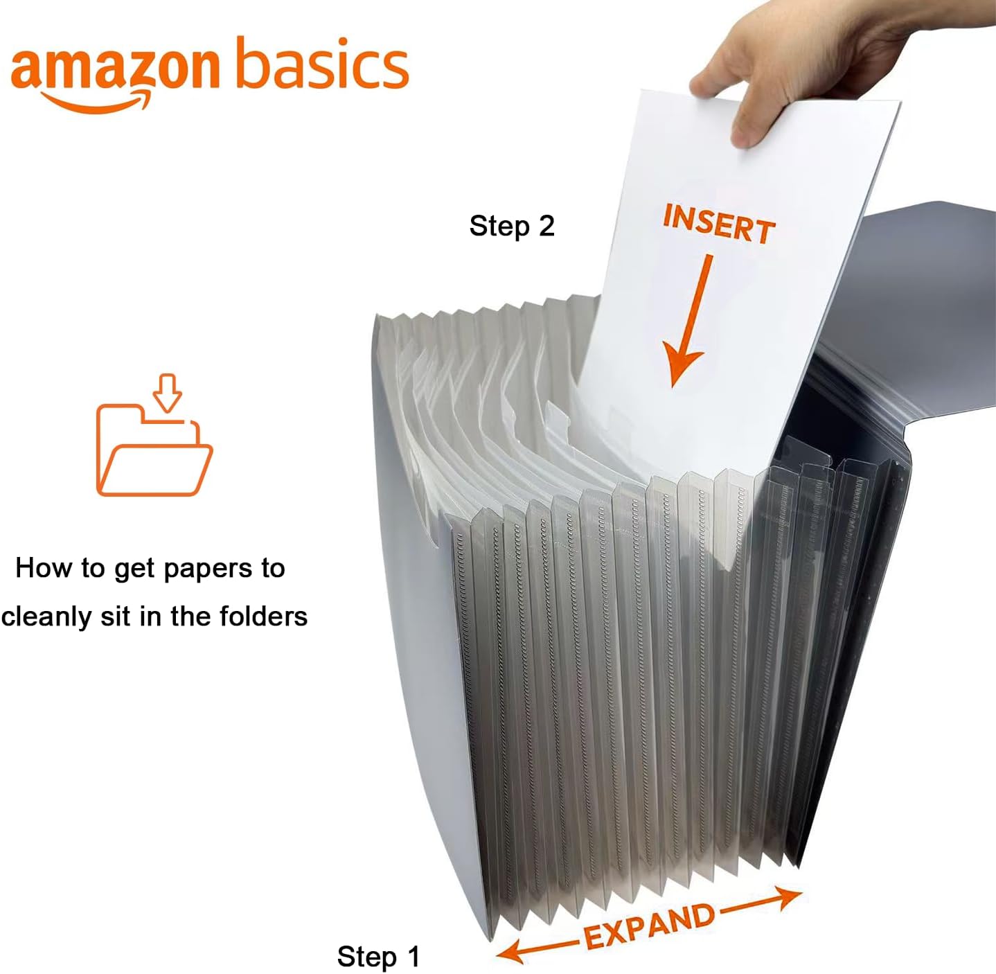 Thumbnail 2 de Amazon Basics Expanding File A4 📁