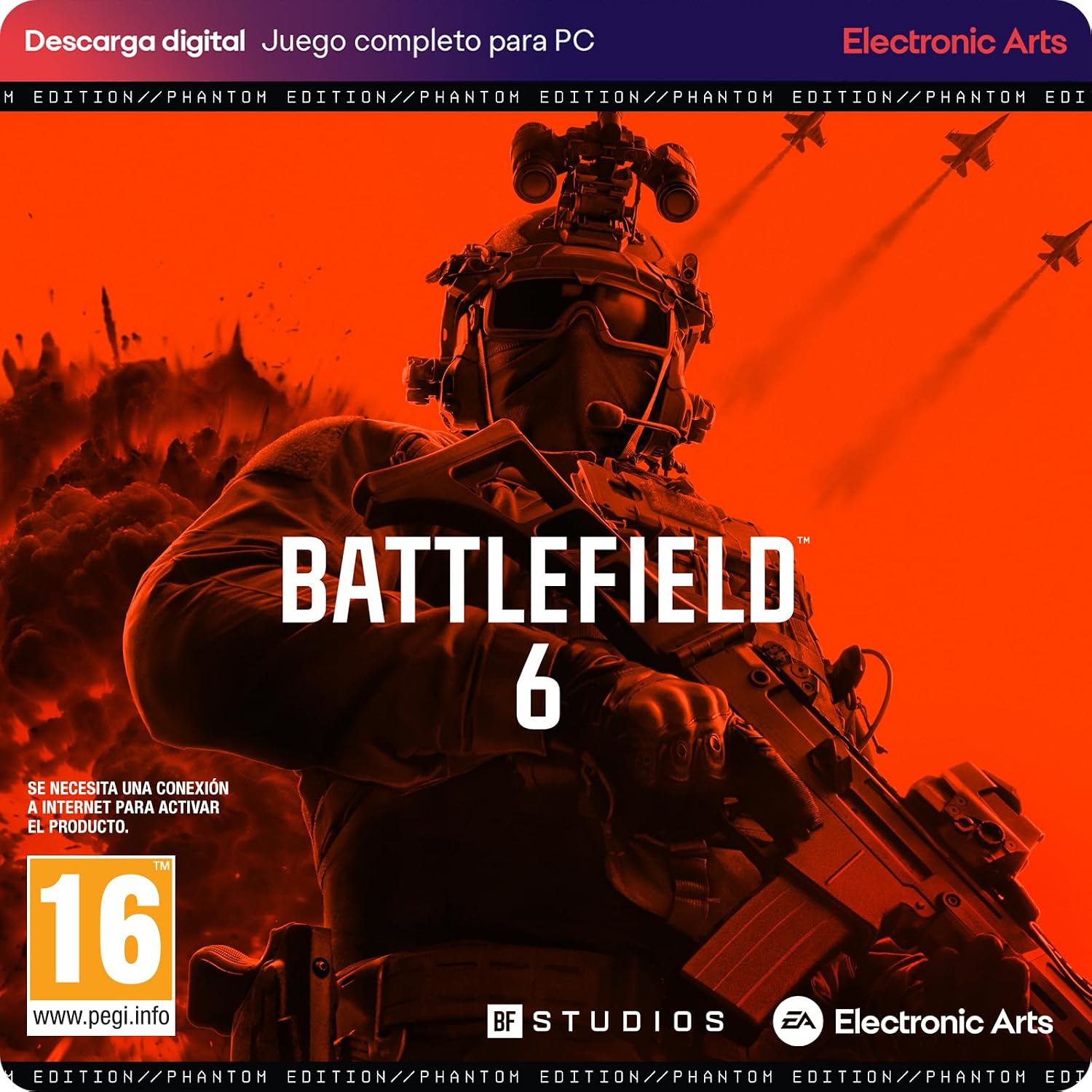 Detalle de Battlefield 6 Phantom Edition PCWin Código EA App