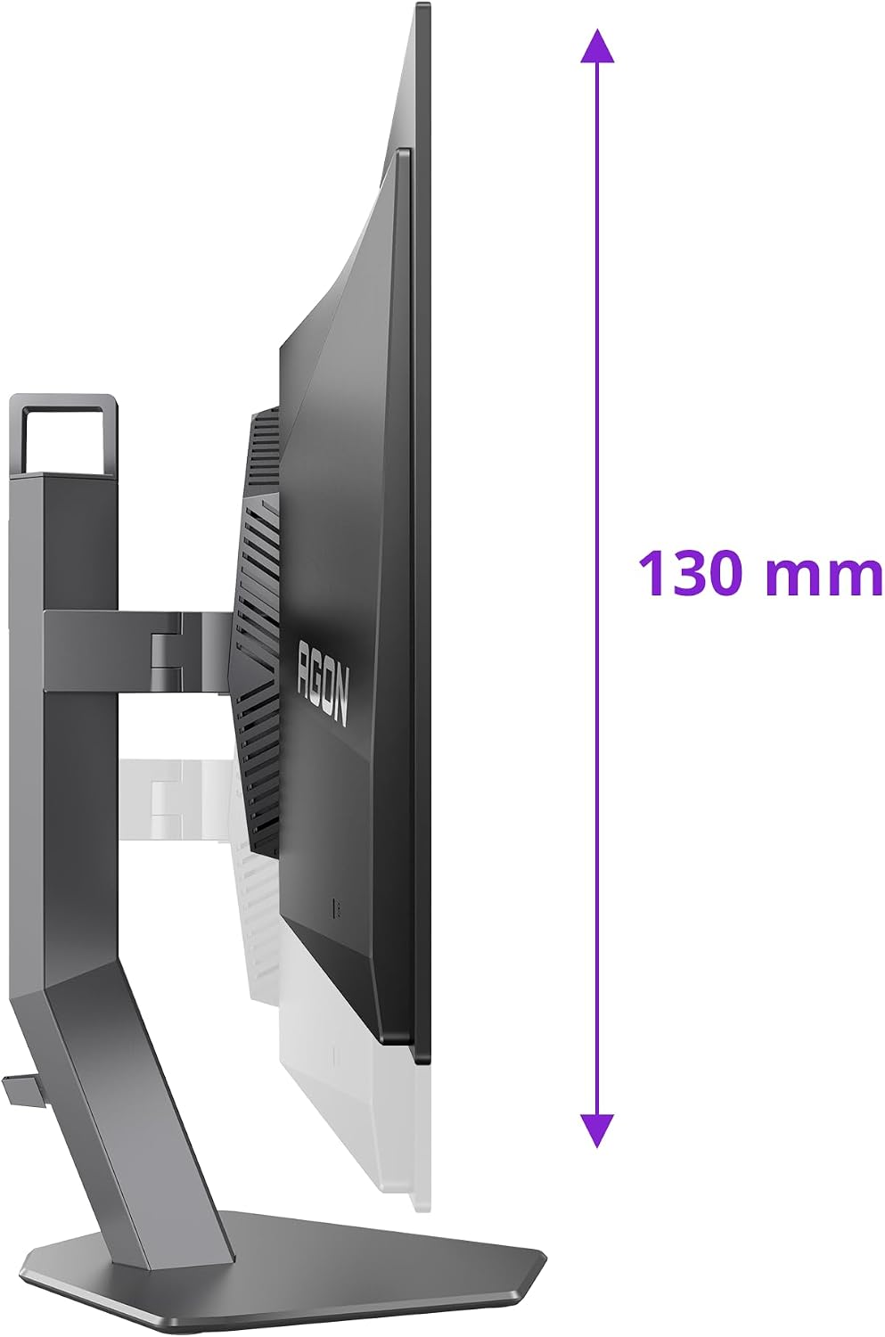 Detalle de AOC AG276UZD 26.5-inch UHD Monitor: 240Hz QD-OLED for Fluid Gaming