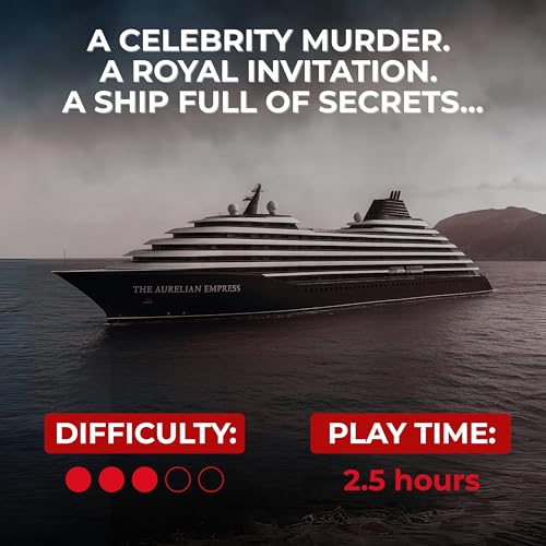 Detalle 2 de Murder on the Mediterranean – Murder Mystery Game by Trench and Trilby