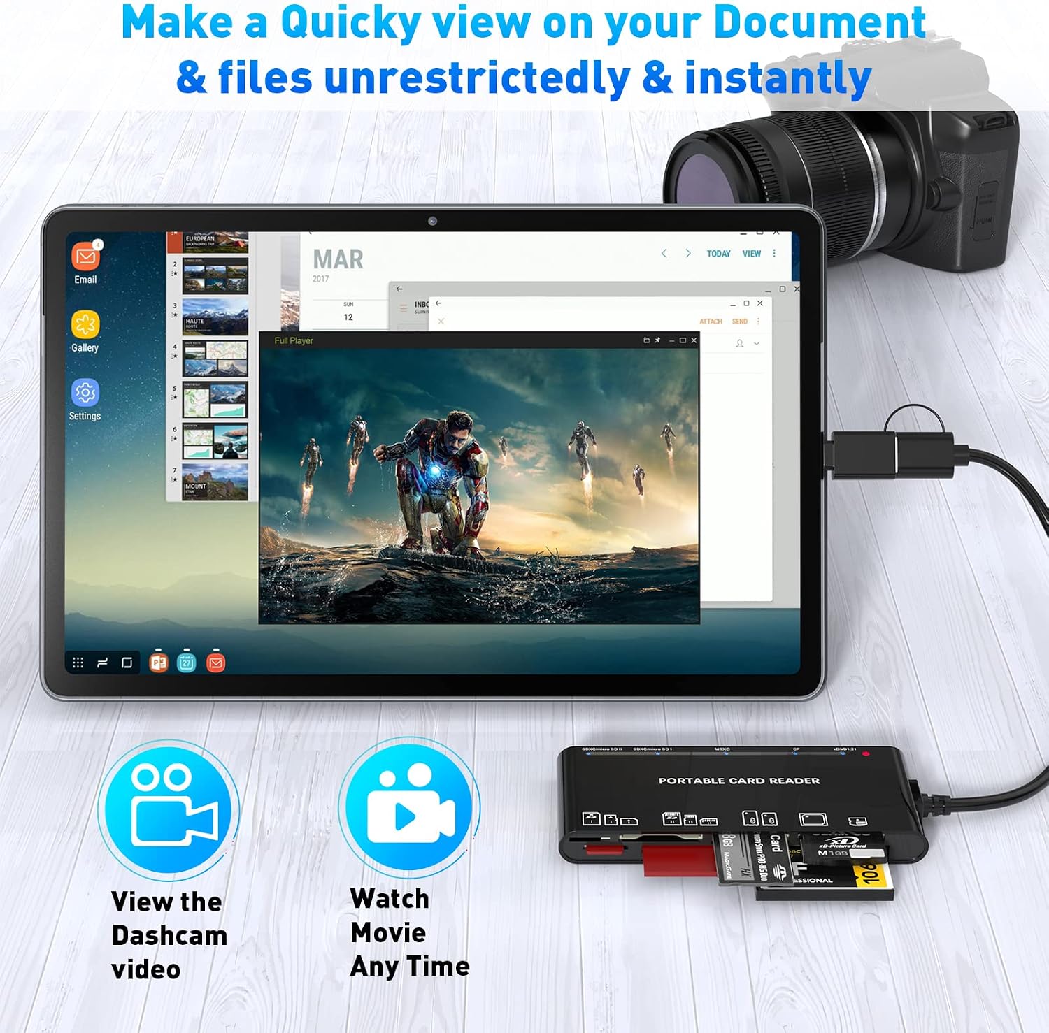 Thumbnail 6 de Rocketek SD Kartenleser USB C 7 in 1