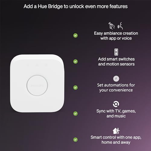 Thumbnail 7 de Philips Hue Essential Smart A60 LED Bulb (E27, B22) — 1 Pack