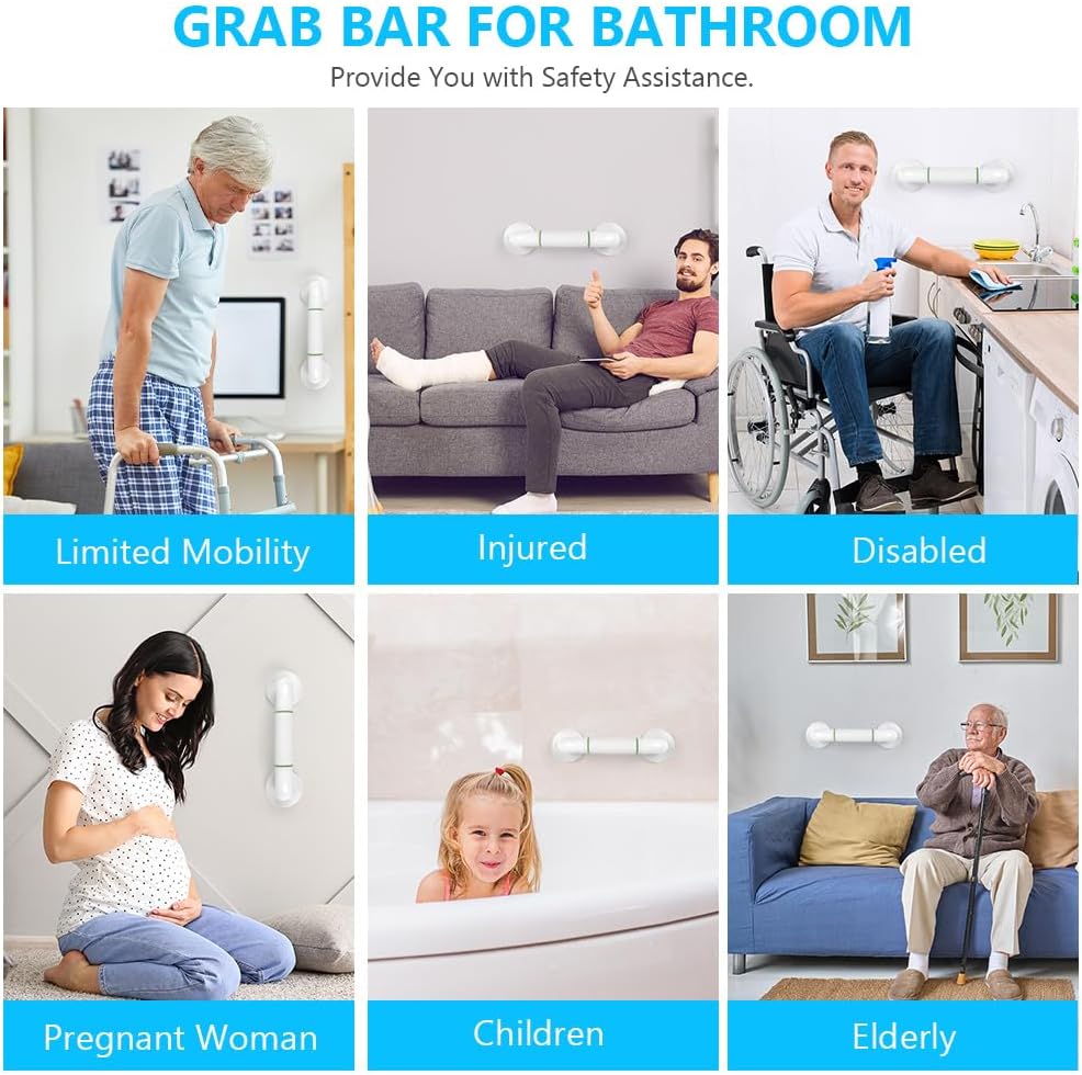 Thumbnail 6 de ACWOO U5-40CMBJYSFS240510-FBA 30cm Bathroom Grab Bar with Non-Slip Grip