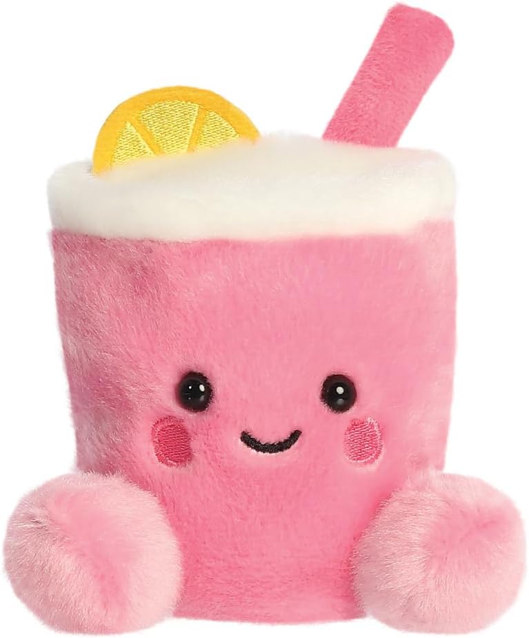 Detalle de Aurora Palm Pals Zelie Pink Lemonade soft toy (34072) – Pink, 13cm