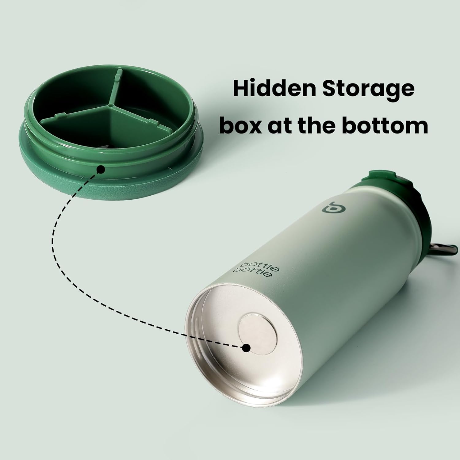 Thumbnail 1 de BOTTLE BOTTLE Stainless Steel Kids Water Bottle 470 ml 🚰