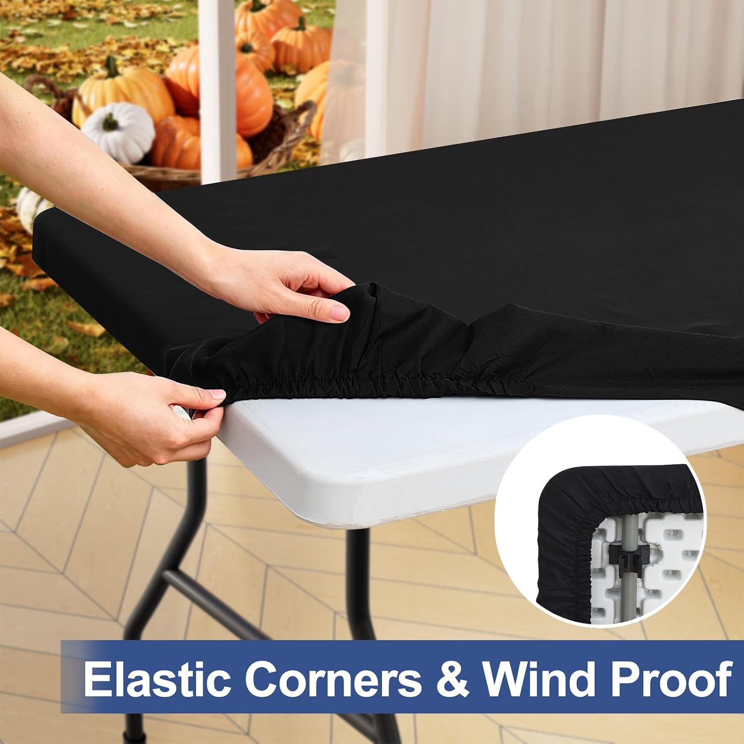 Thumbnail 1 de homing Rectangle Tablecloth 6 ft Waterproof 🍽