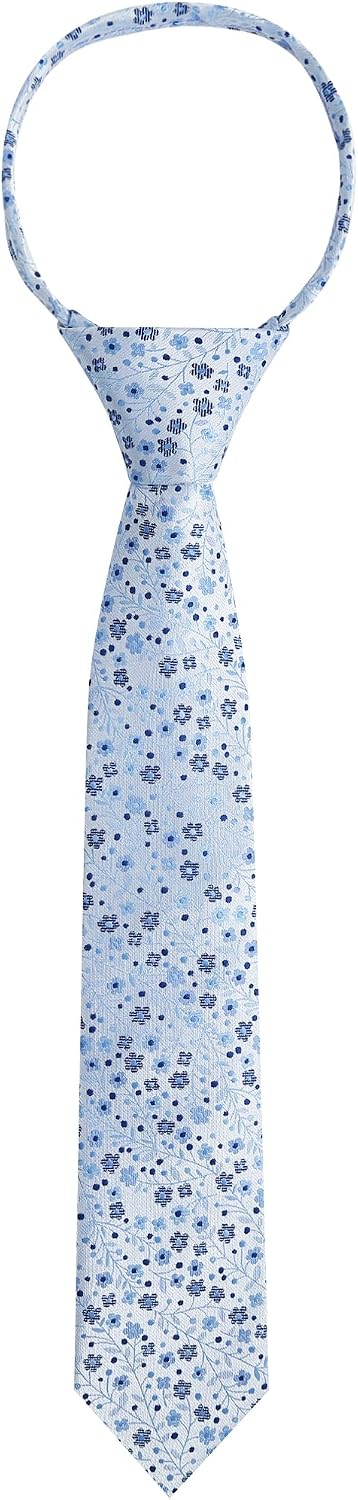 Detalle 2 de Alizeal boys floral pre tied tie 7cm