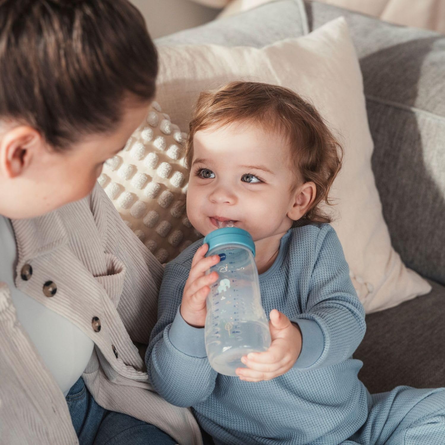 Thumbnail 5 de MAM Easy-Active-Babyflasche 330 ml (Easy Active) – ergonomische Babyflasche mit Sauger Größe 3, ab 4+ Monaten