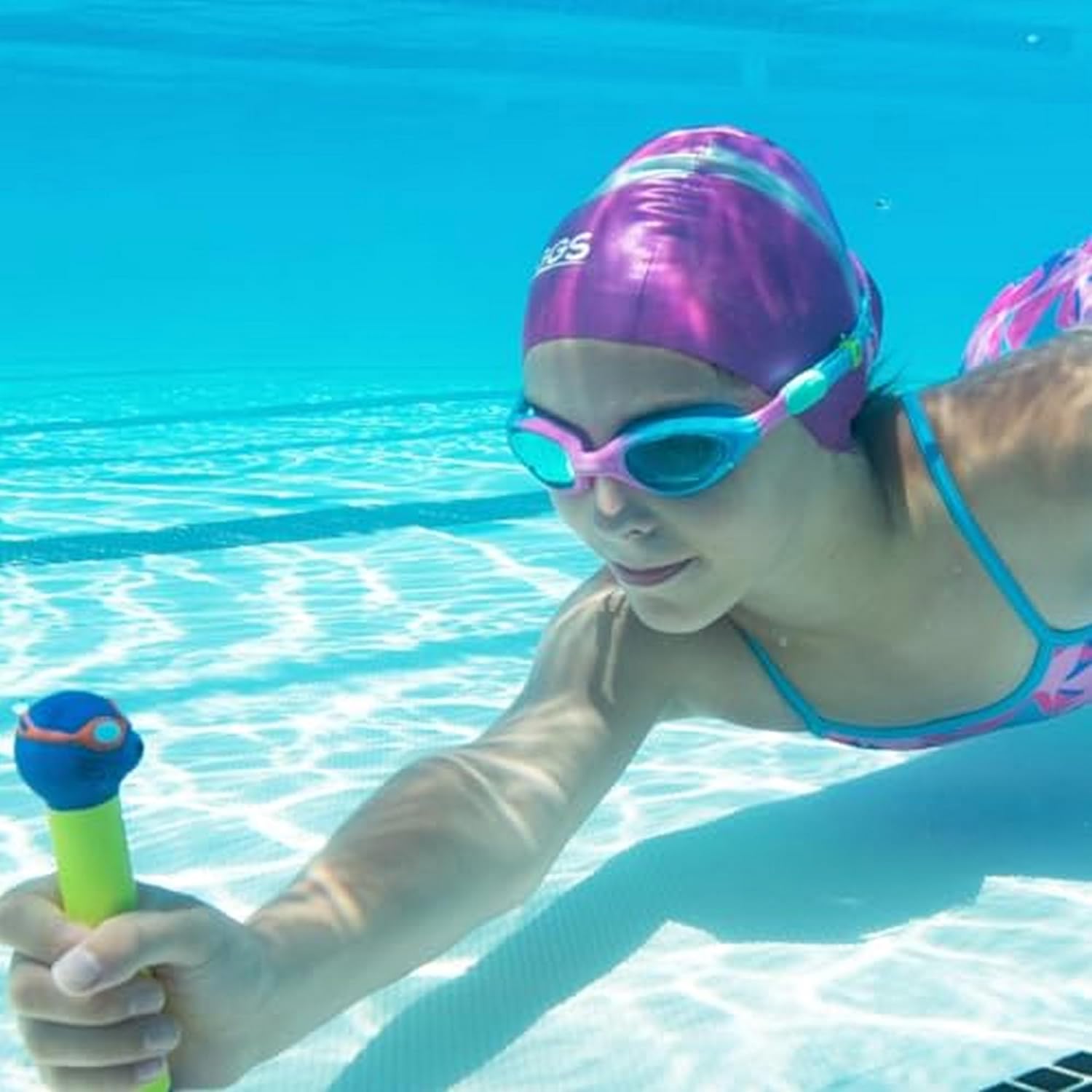 Thumbnail 2 de Zoggs Super Seal Kids Swimming Goggles: UV Protection, Anti-Fog, Quick Adjust Comfort Strap