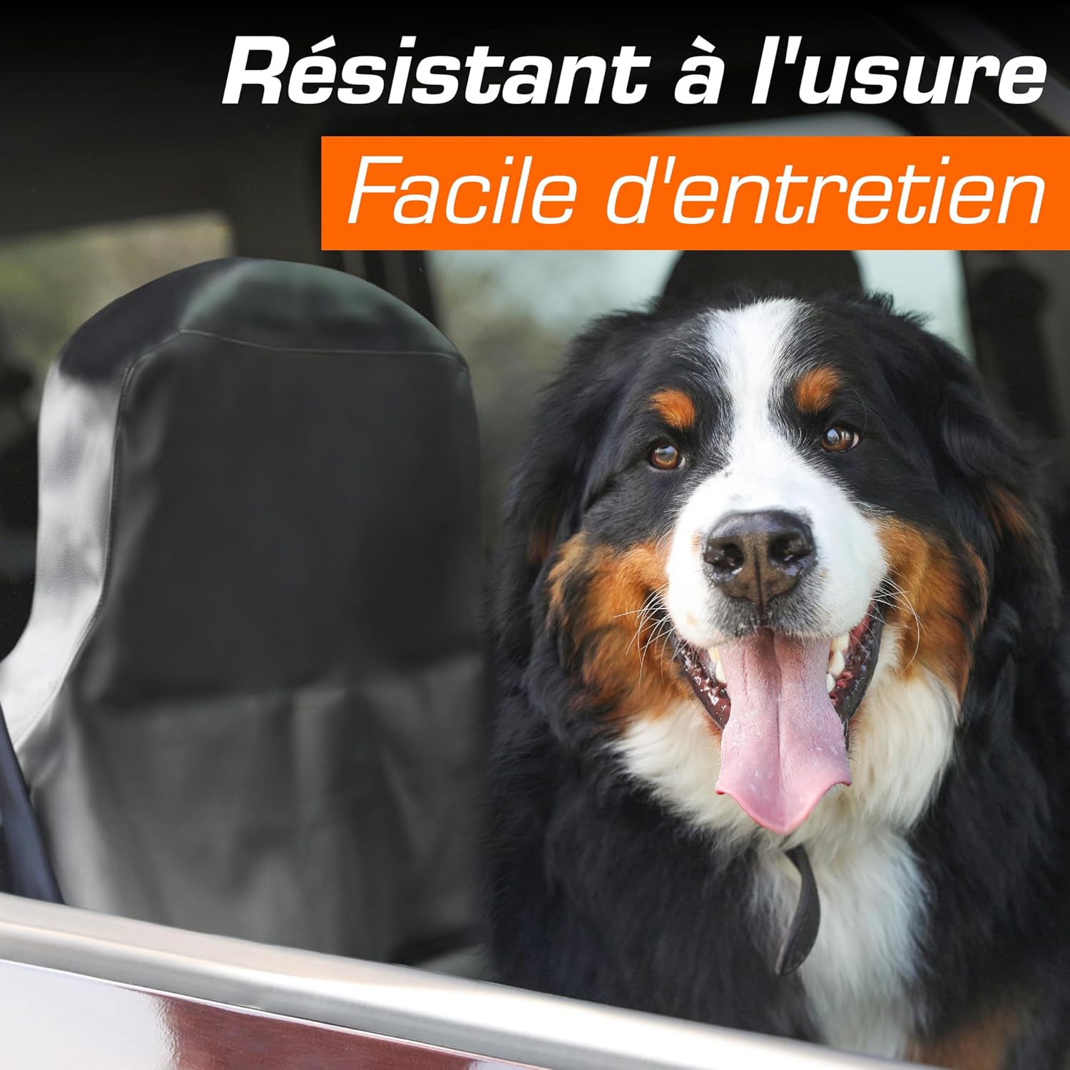 Thumbnail 1 de Housse de Siège Voiture Universelle Avant - Noir Imperméable par Upgrade4cars