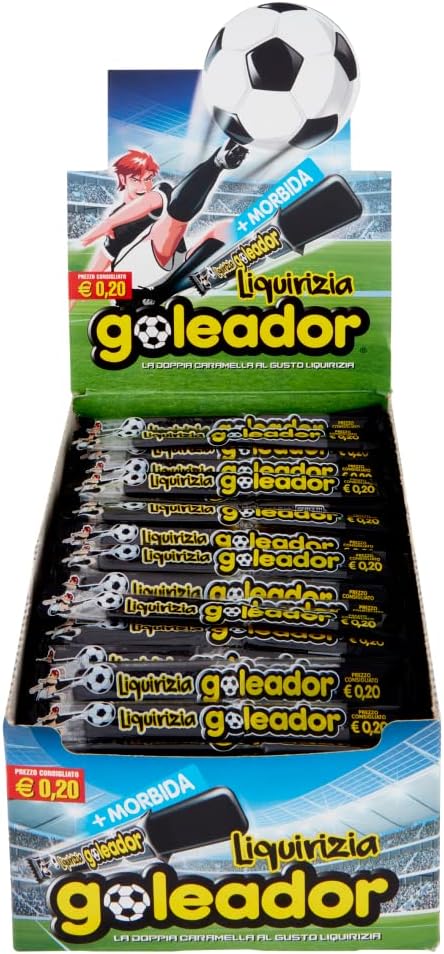 Thumbnail 1 de Goleador Liquirizia – Doppia Caramella Gommosa Senza Glutine, Confezione da 200 monopezzi