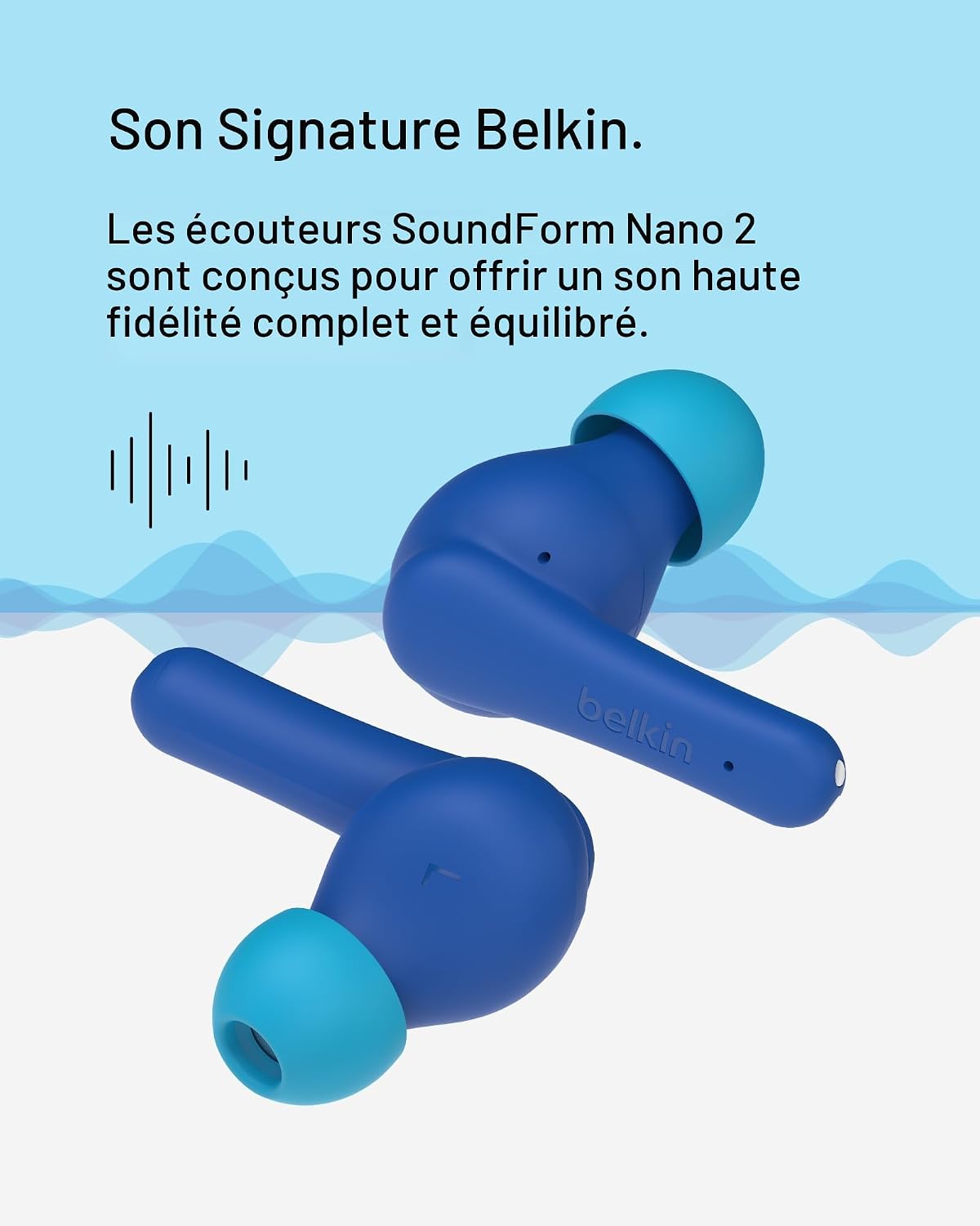 Thumbnail 6 de Belkin SoundForm Nano 2 Écouteurs Enfants