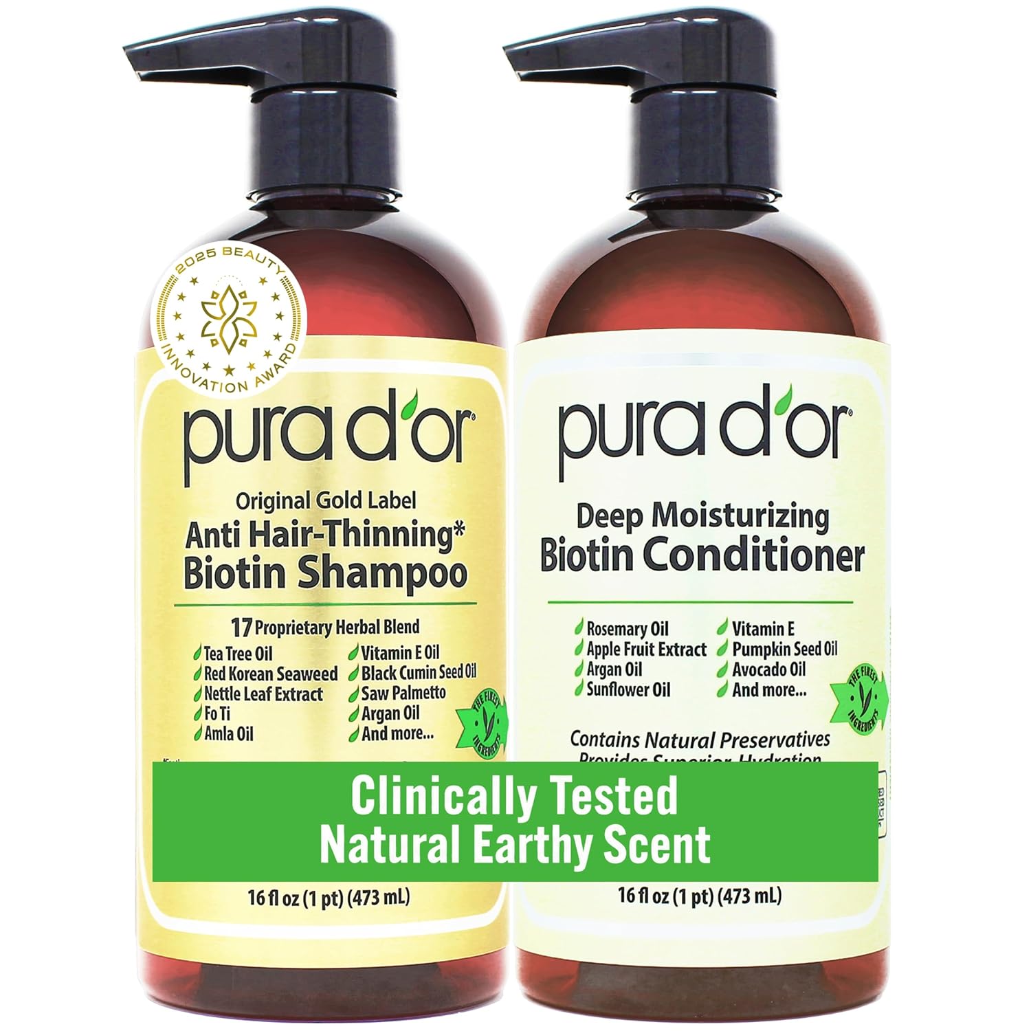 Thumbnail 6 de PURA D'OR Deep Moisturizing Biotin Conditioner 16 oz
