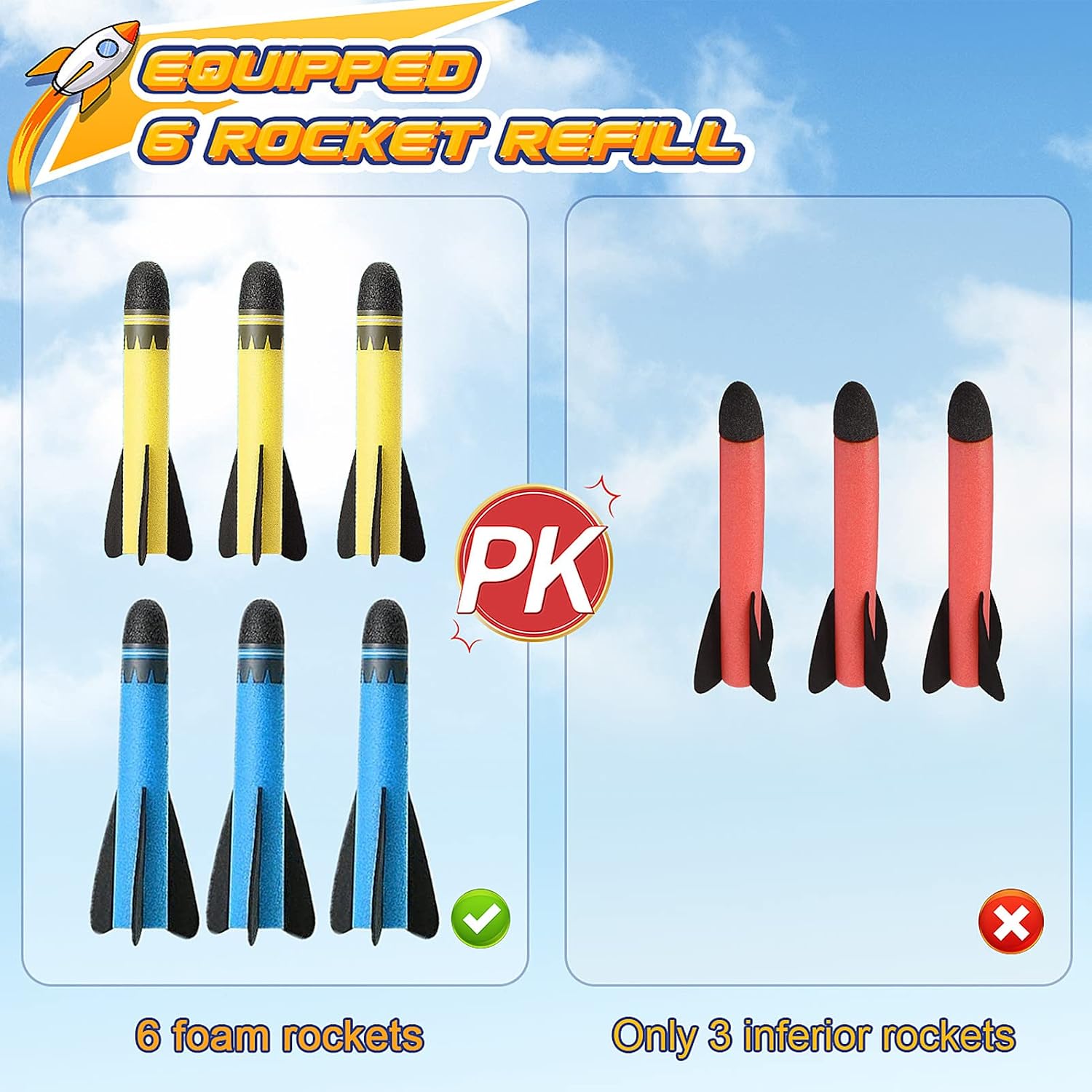 Thumbnail 1 de DejaNard Rocket Toy Launcher for Kids