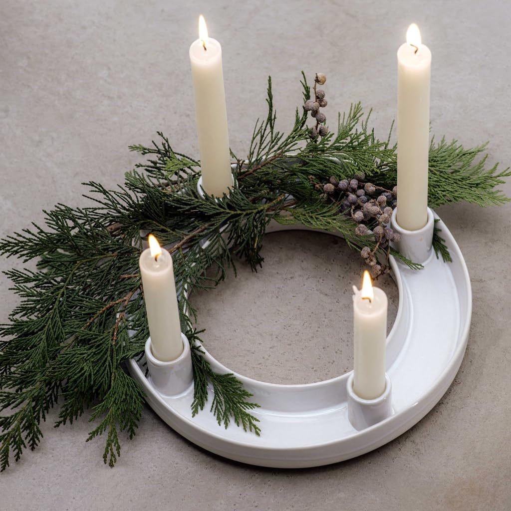Detalle 2 de Villeroy & Boch Winter Glow Adventskranz 26 cm đŻ