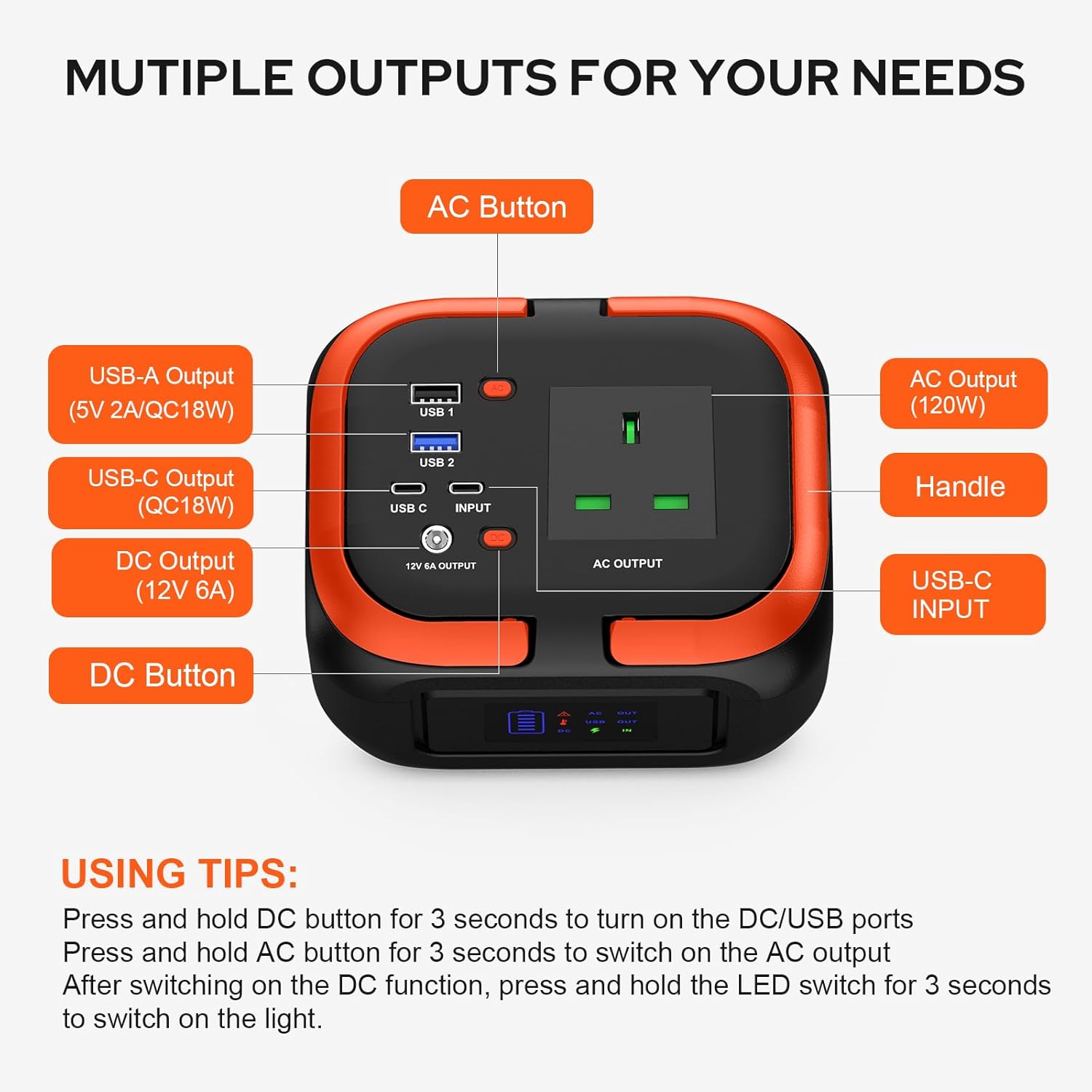 Thumbnail 6 de SinKeu 97Wh Portable Power Station