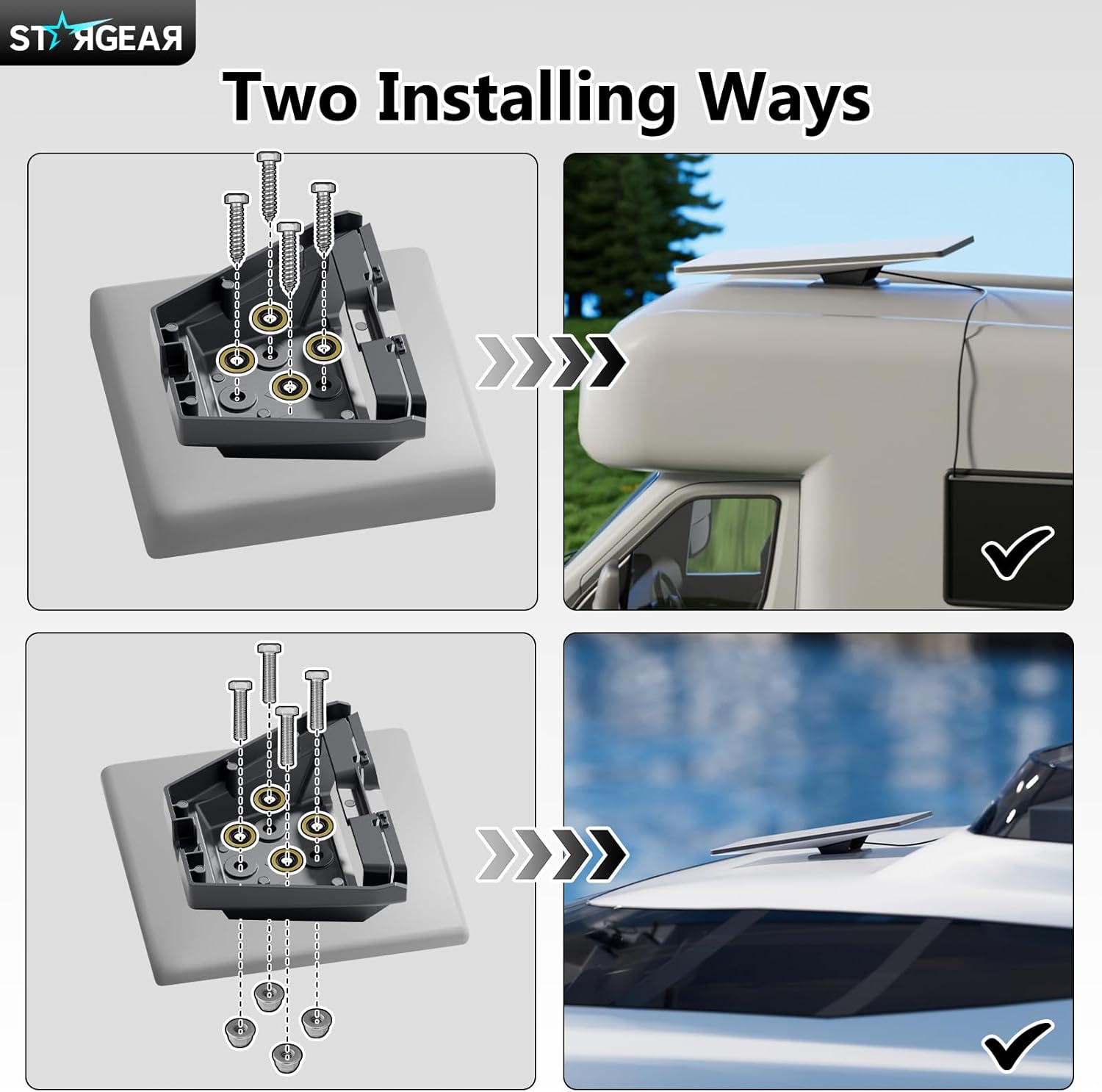 Thumbnail 3 de Starlink Gen 3 Mount for Roof and RV 📡