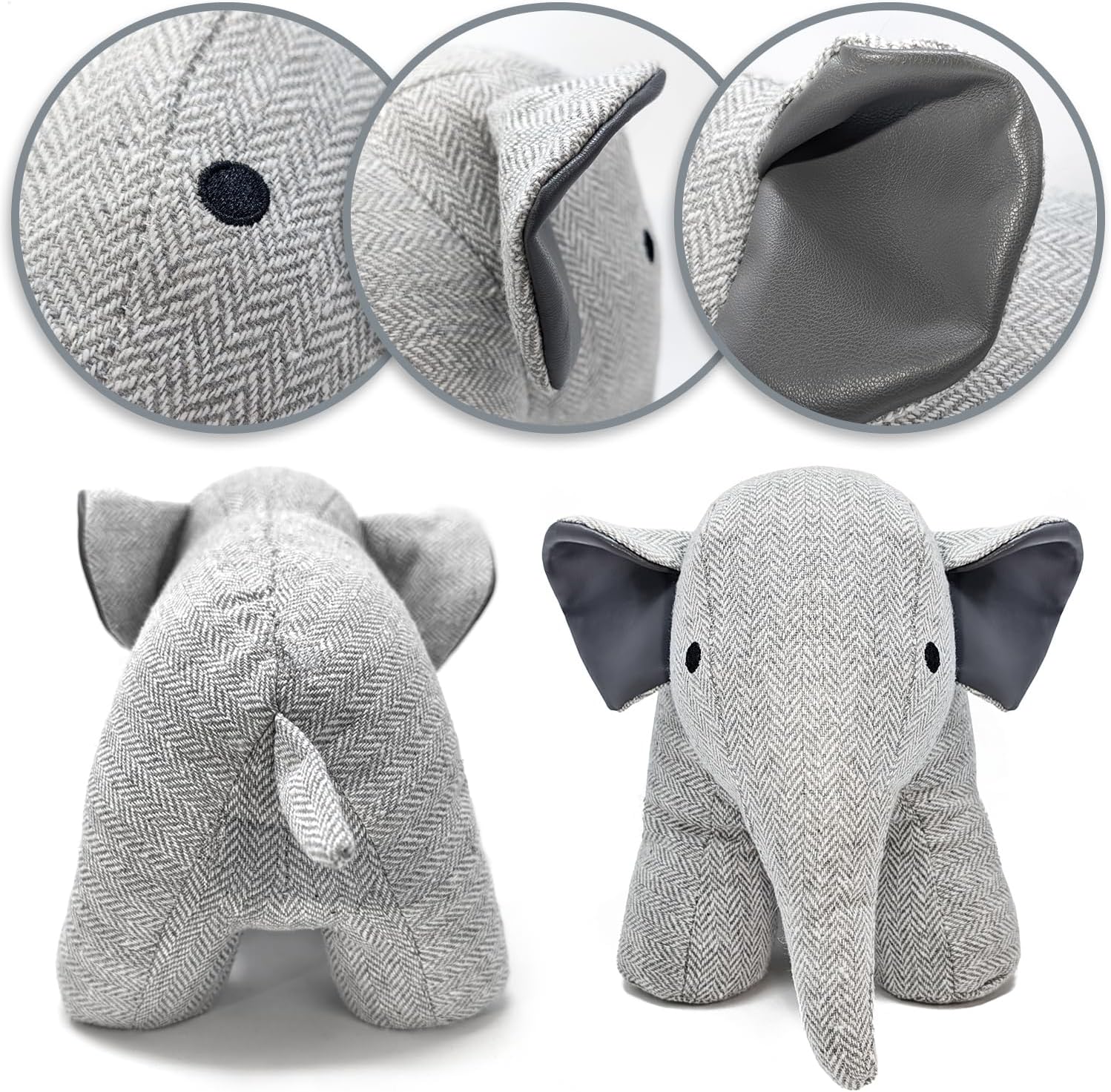 Thumbnail 2 de COM-FOUR fermaporta – supporto pesante con design a elefante, ideale per porte e finestre heavy duty