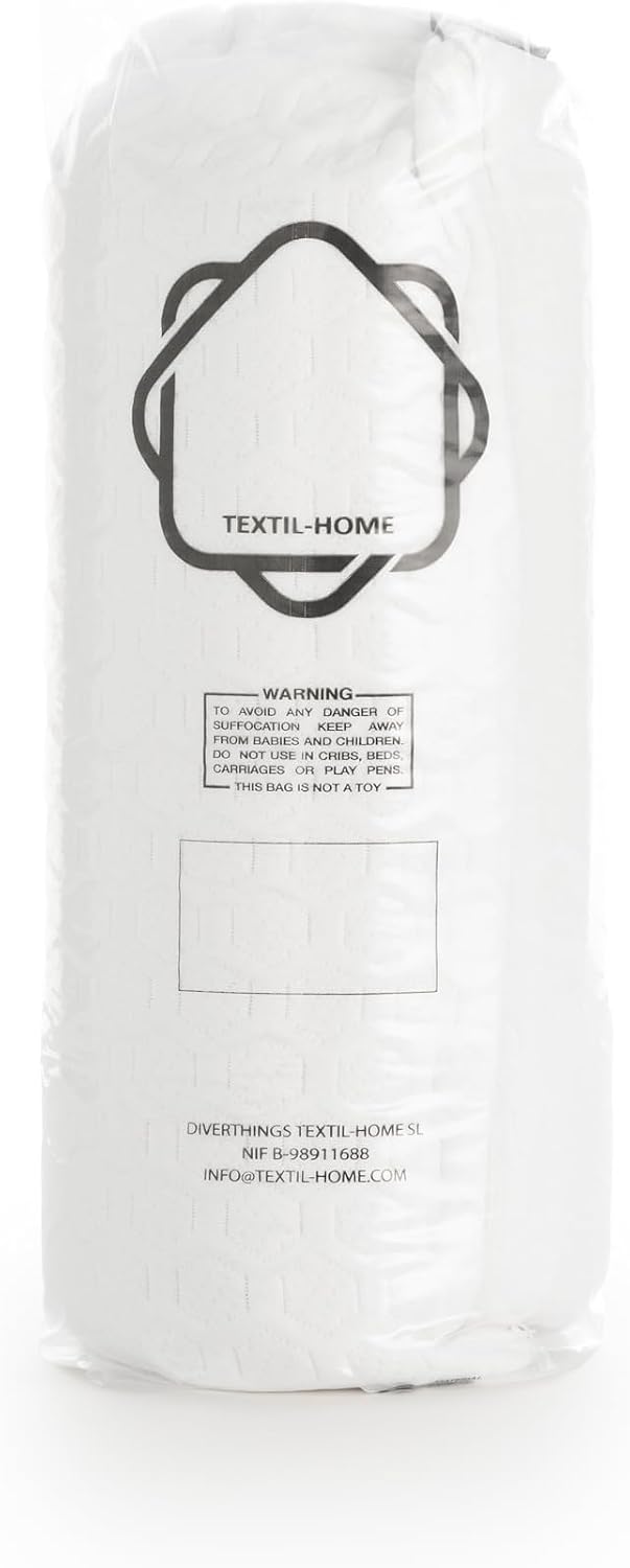 Thumbnail 7 de Textilhome Almohada Viscoelástica 90cm con Funda Aloe Vera