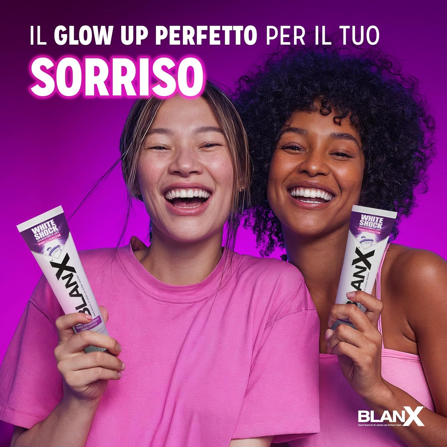 Detalle de BlanX White Shock Purple Corrector 225 ml