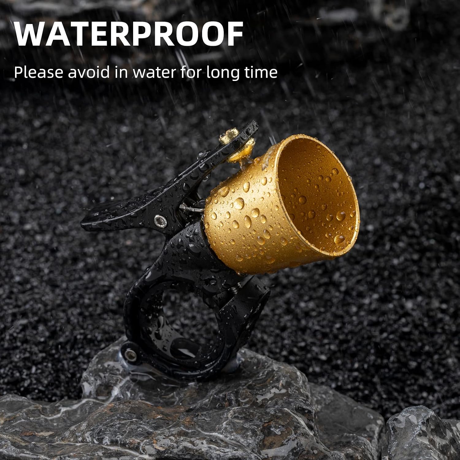 Detalle 2 de ROCKBROS Bike Bell Brass Alloy