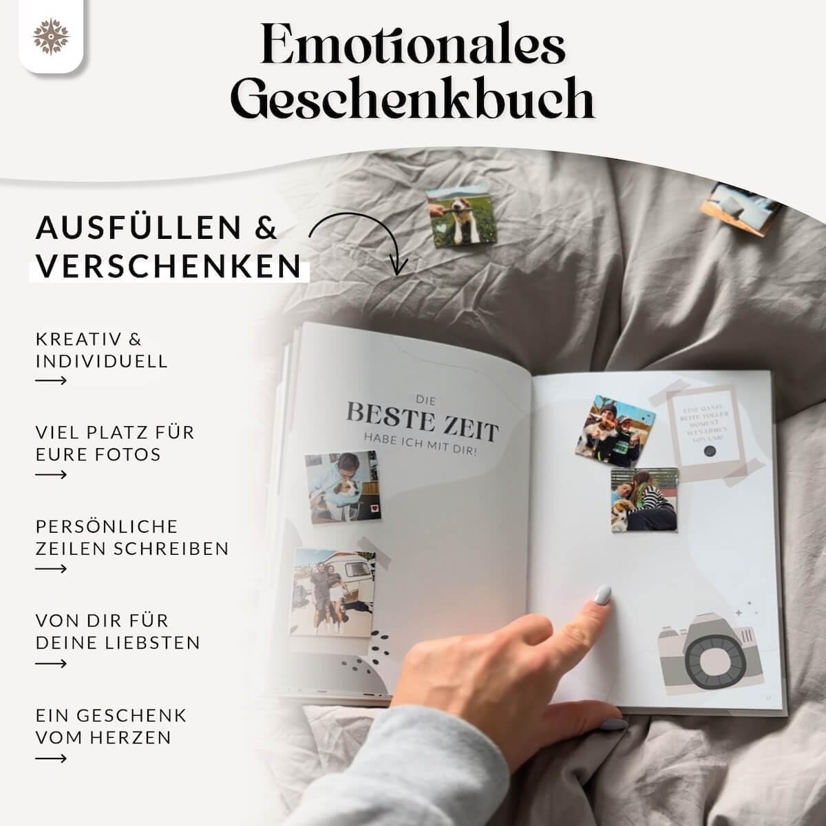 Detalle 1 de Lebenskompass Ein Buch über Dich