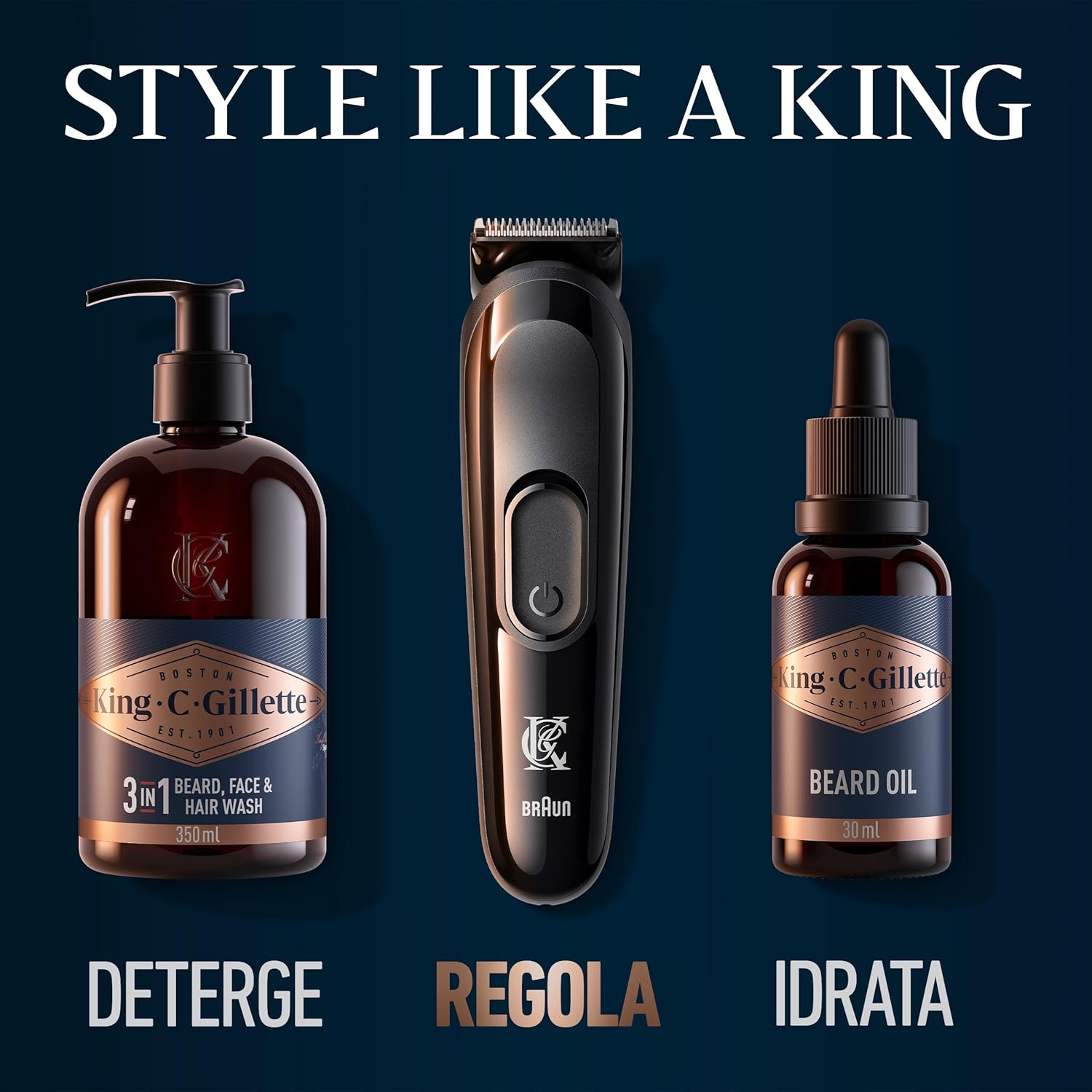 Thumbnail 6 de King C. Gillette Kit Regolabarba 50 min