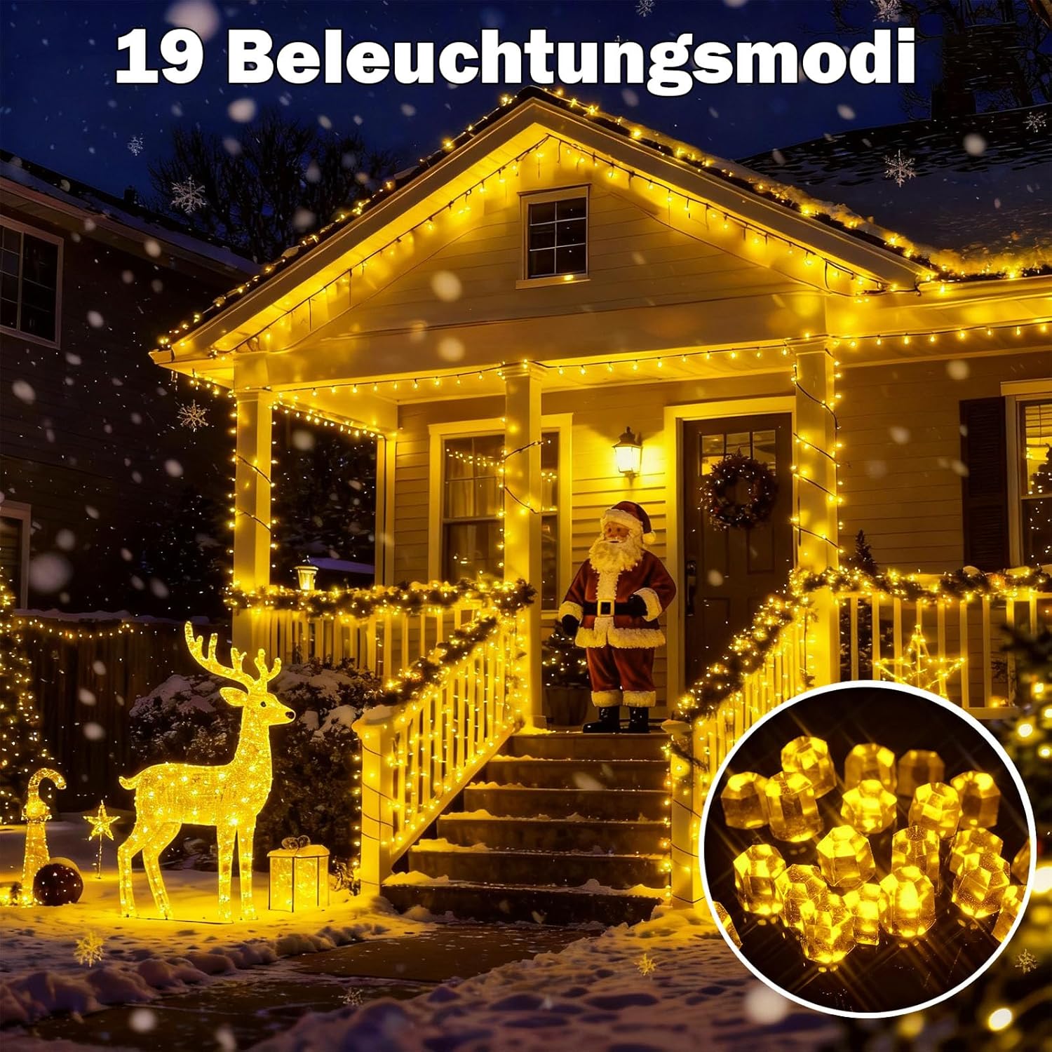 Thumbnail 2 de SOLARBABY Luci Natale 42 m 🎄