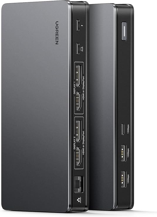 Detalle de UGREEN Revodok Pro 209 📱 Docking Station 9 en 1 4K