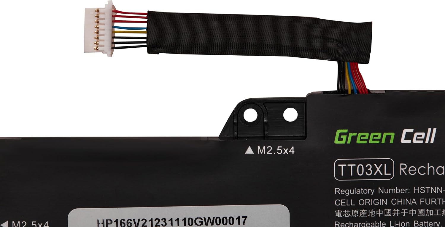 Detalle 2 de Batteria Green Cell 932824-1C1 / 932824-2C1 / 932824-421 / 933322-855 per HP EliteBook/ZBook – 4400mAh 10.8V