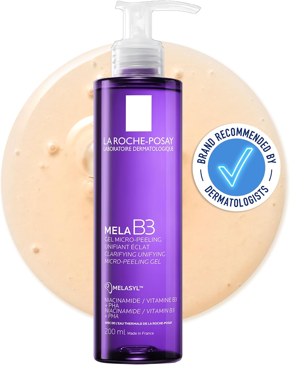 Detalle de La Roche-Posay Mela B3 Clarifying Gel Cleanser 200ml
