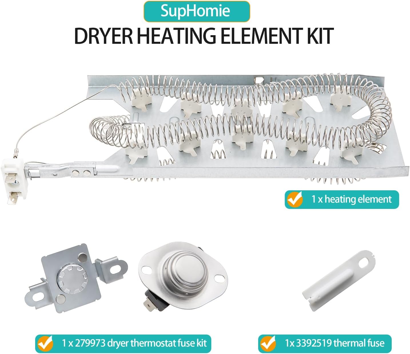 Thumbnail 1 de Dryer Heating Element Kit MED5630HC1