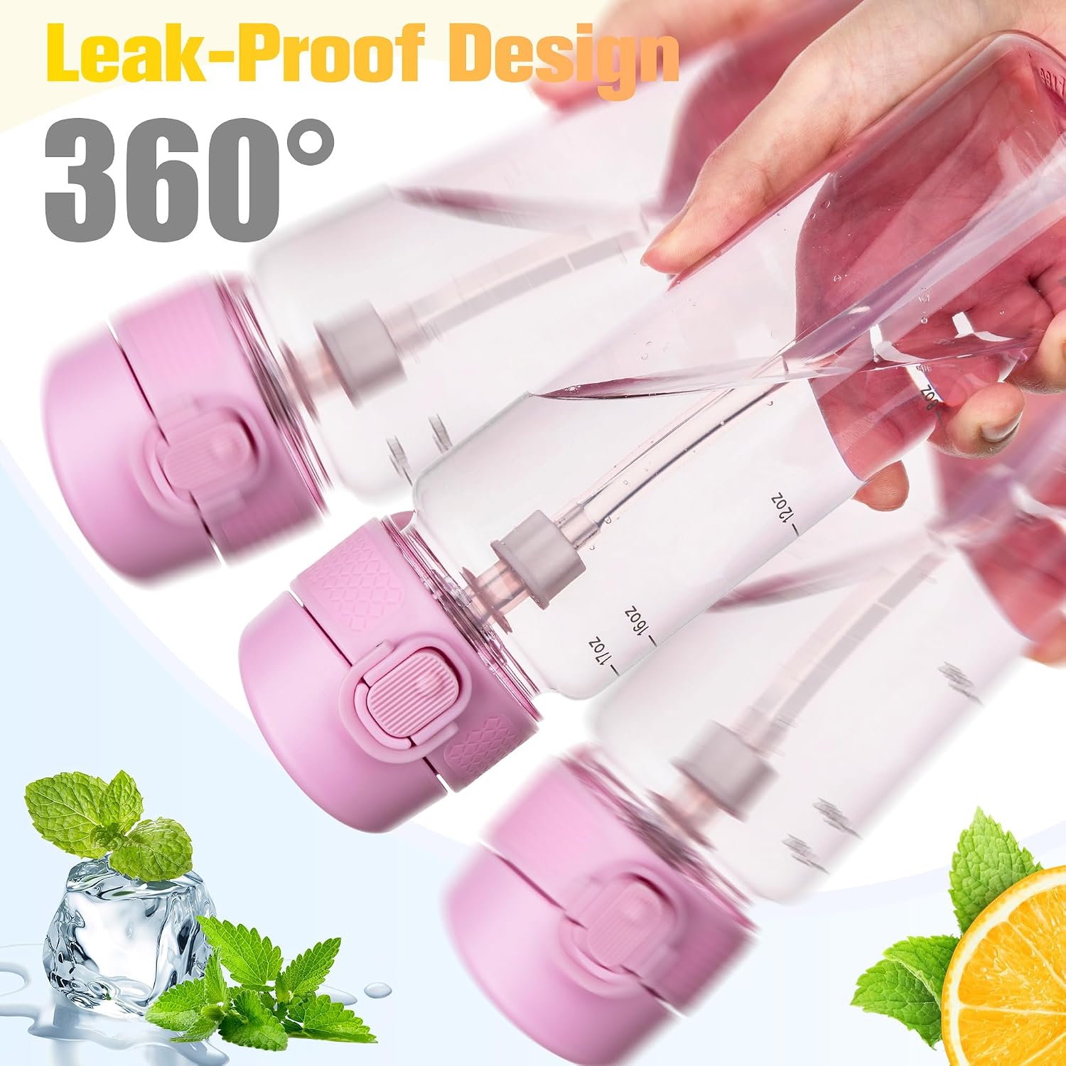 Thumbnail 4 de GOPPUS 500ml Tritan water bottle with straw
