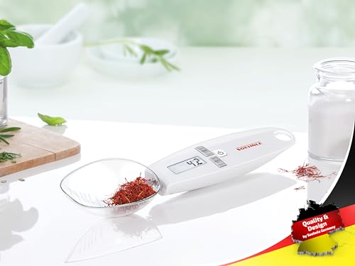 Detalle 2 de Soehnle Cooking Star: bilancia cucina a cucchiaio digitale 0,1 g/500 g, estrazione lavabile