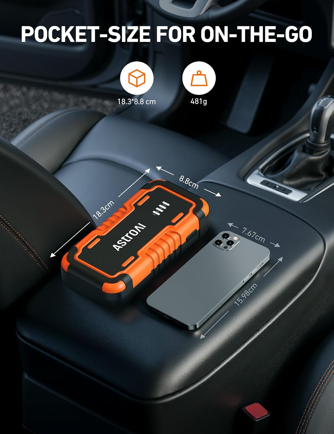 Thumbnail 5 de AstroAI jump starter P12