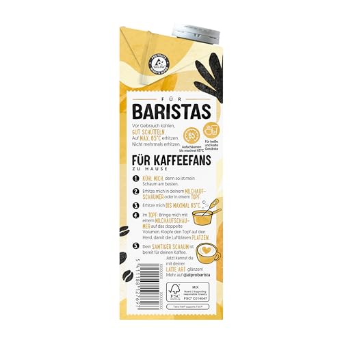Thumbnail 10 de Alpro Barista Haferdrink – Aufschäumen leicht gemacht, milchfrei & vegan (8 x 1 L)