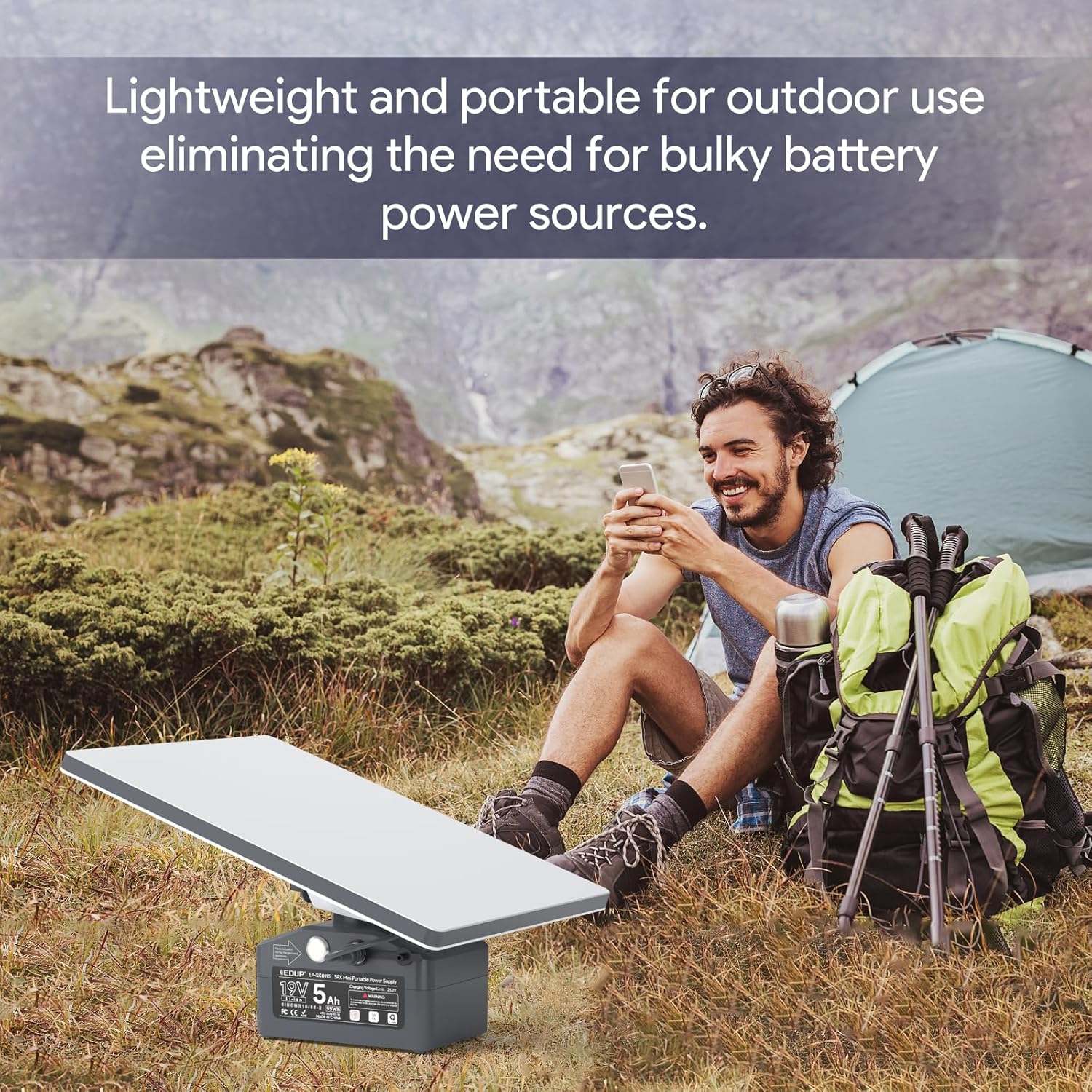 Thumbnail 6 de EDUP Power Bank Portatile per Starlink Mini – Kit di Montaggio Compatto e Resistente