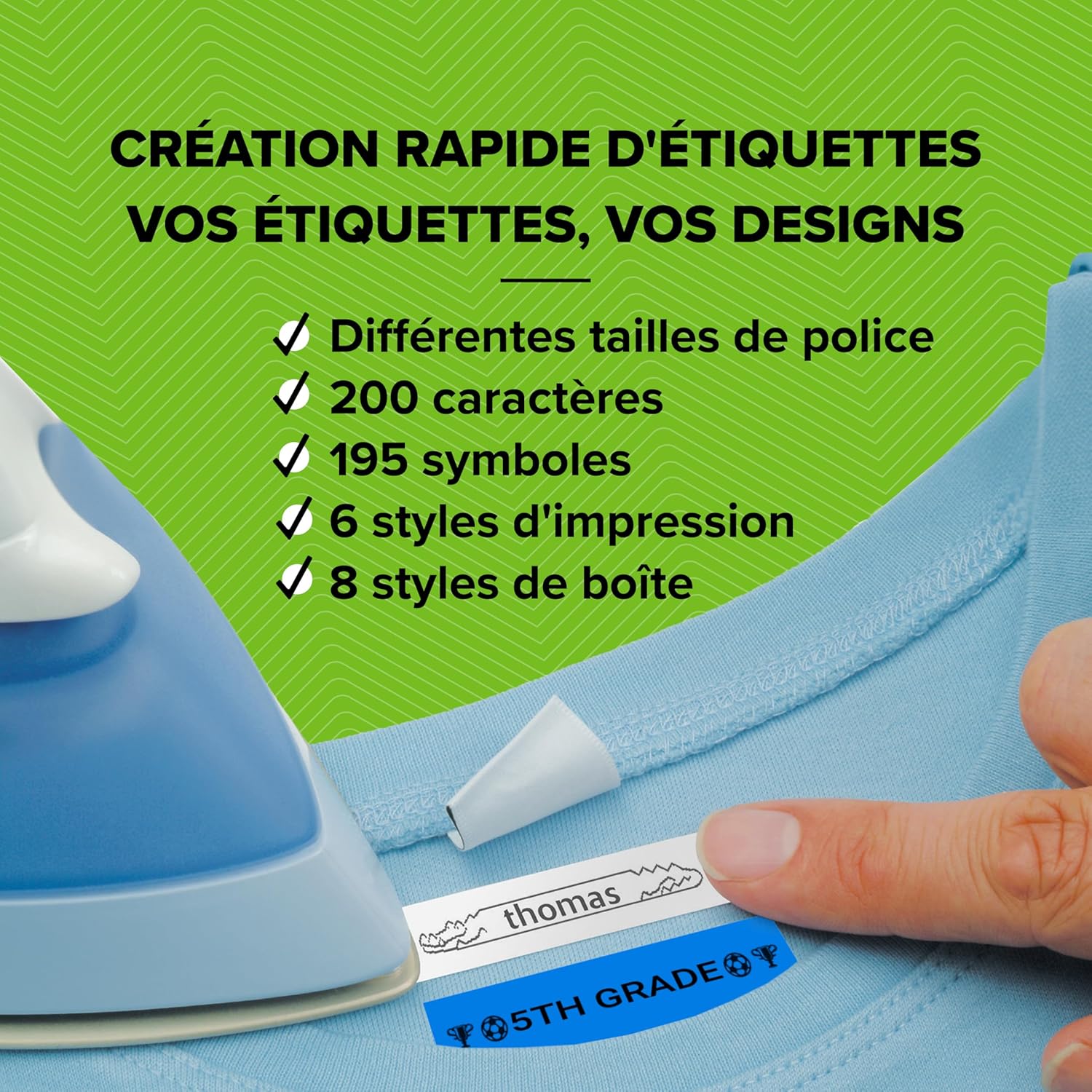 Thumbnail 3 de DYMO LetraTag LT-100H — Kit de démarrage d'étiqueteuse portable