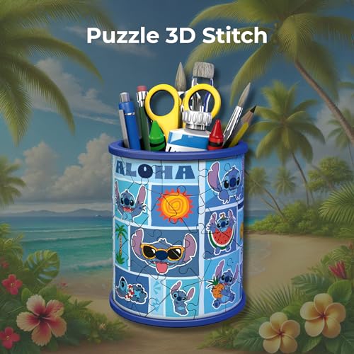 Detalle 2 de Ravensburger Puzzle 3D Stitch — 54 piezas 🧩