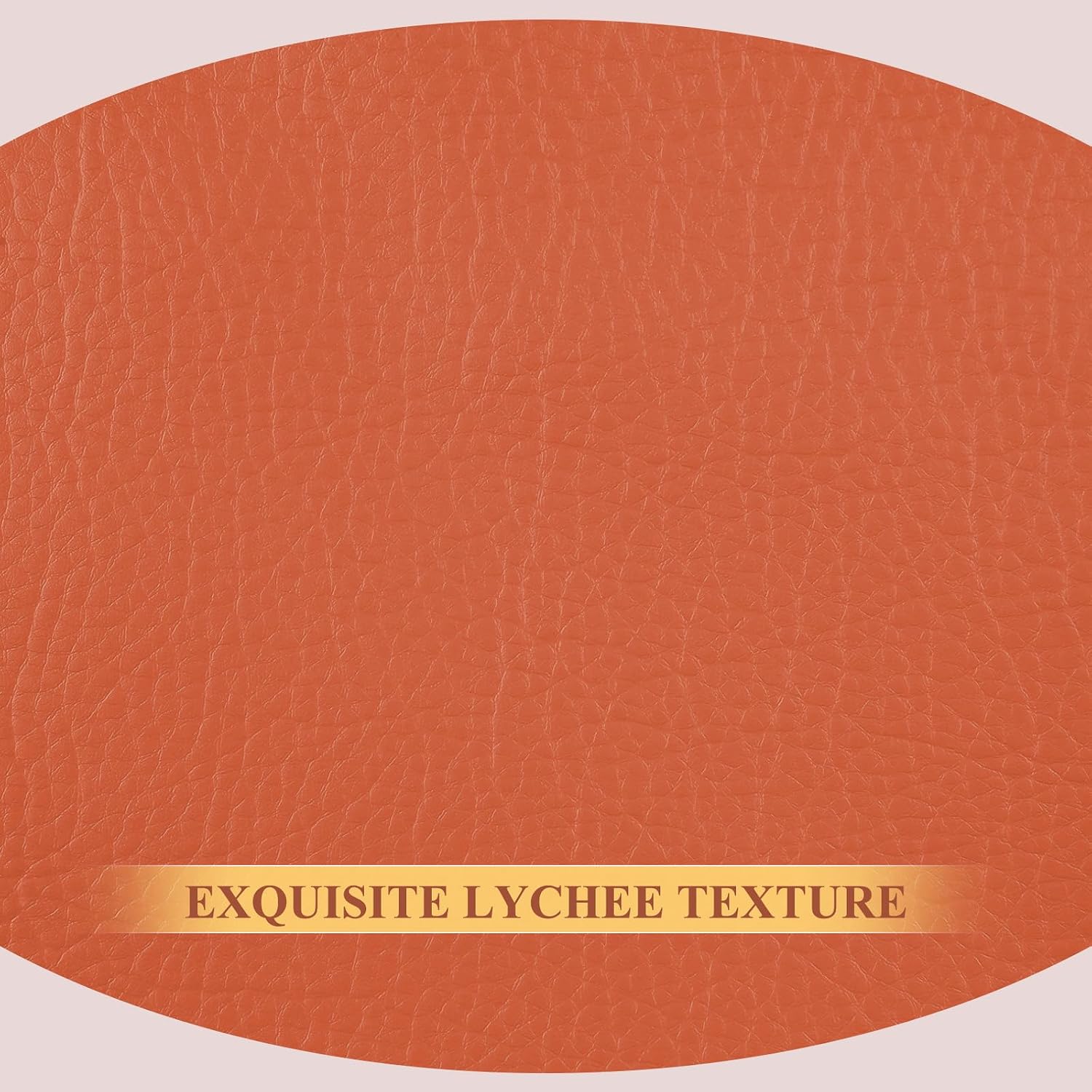Detalle de Faux Leather Upholstery Fabric, 0.7 mm