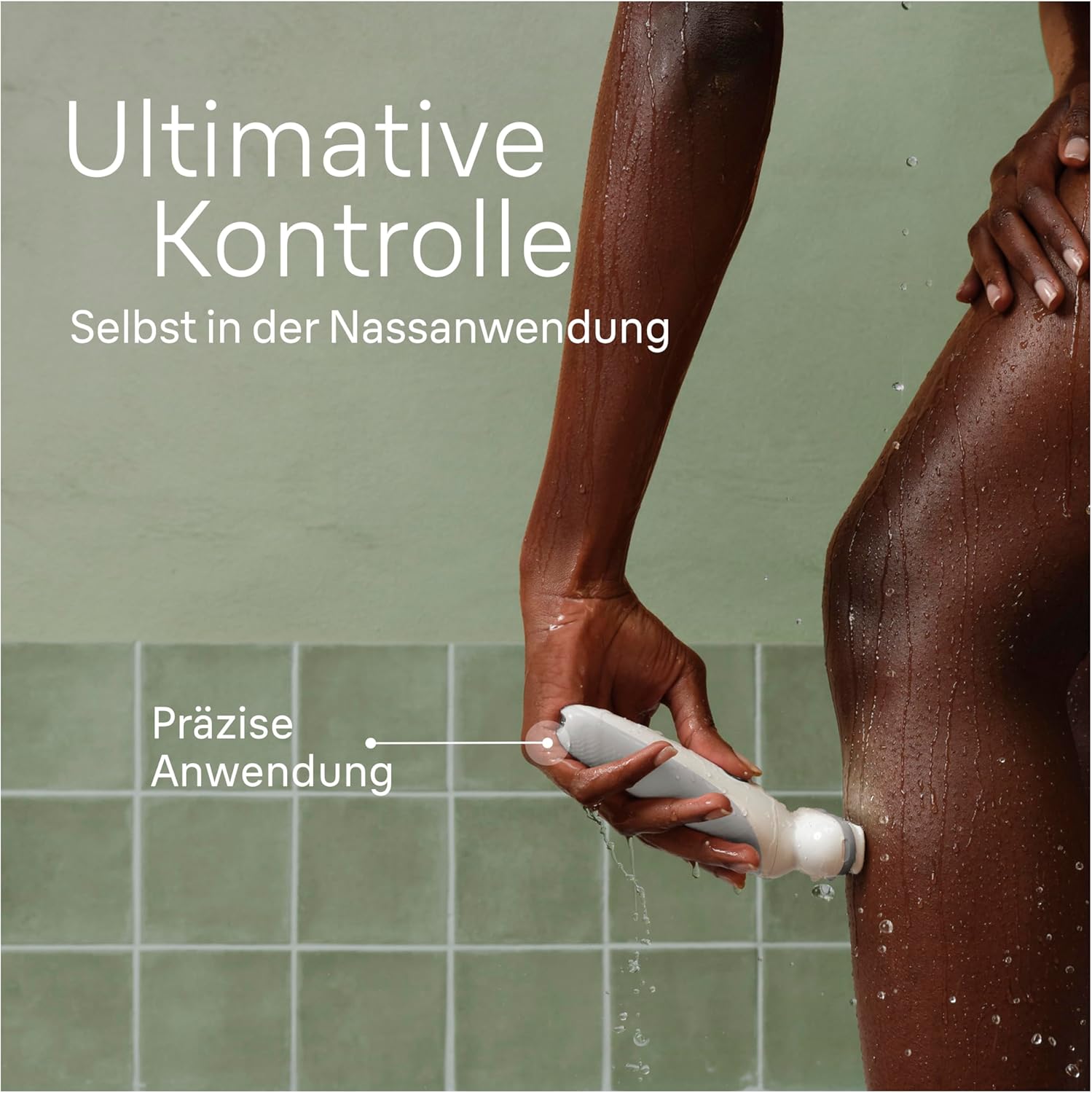 Detalle de Braun Silk-épil 9 Epilierer Damen (9-141) – Nass & Trocken, inklusive Rasieraufsatz und Trimmeraufsatz