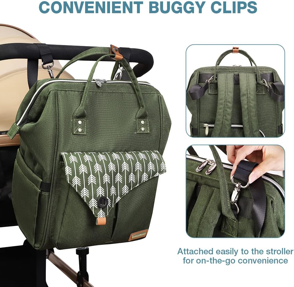 Thumbnail 5 de Lekebaby Bolso Carrito Bebé mochila 26×21×42 cm