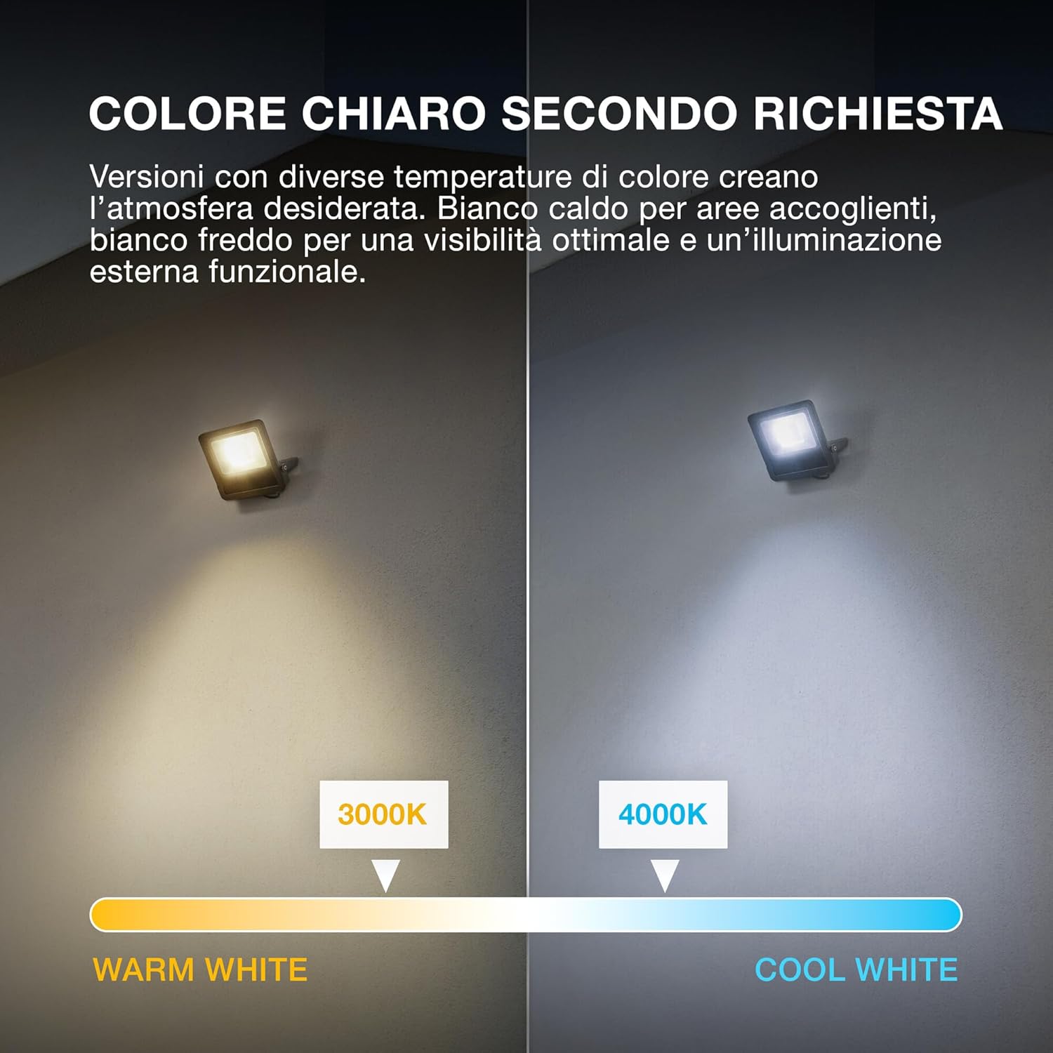 Thumbnail 4 de OSRAM Proiettore LED ENDURA FLOOD PC 30W – Bianco caldo 3000K, 180° rotazione, IP65