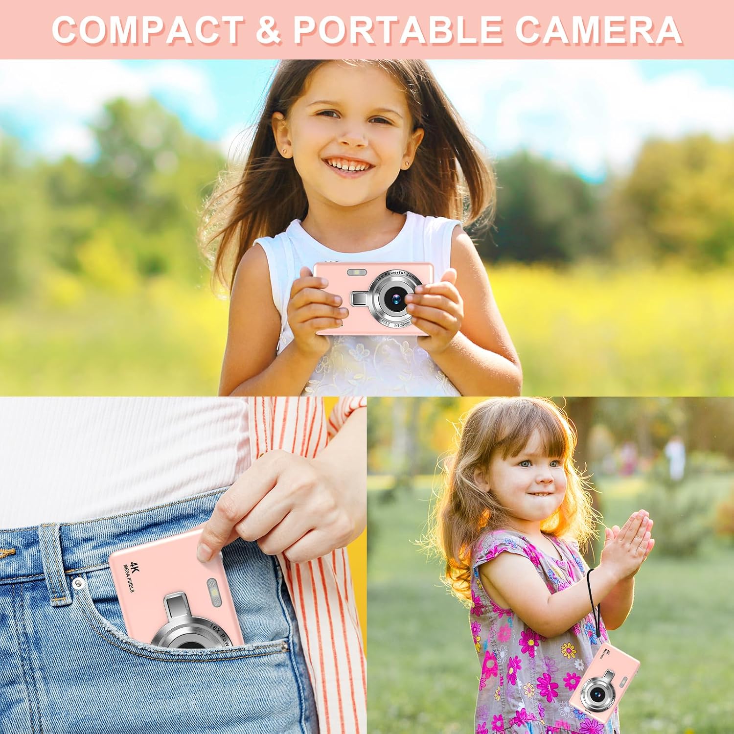 Detalle 2 de Digital Camera 44MP 1080P FHD compact vlogging camera