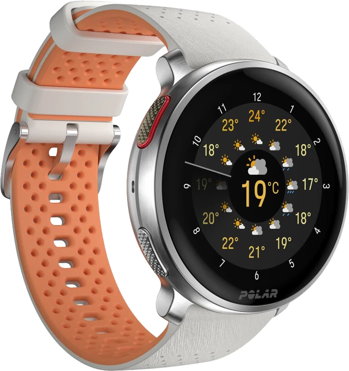 Thumbnail 6 de Polar Vantage V3 Silber/Weiß 47 mm